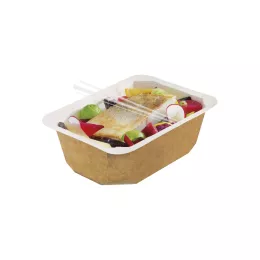 Barquette scell. Food K  750ml Kraft  192x137x41mm585
